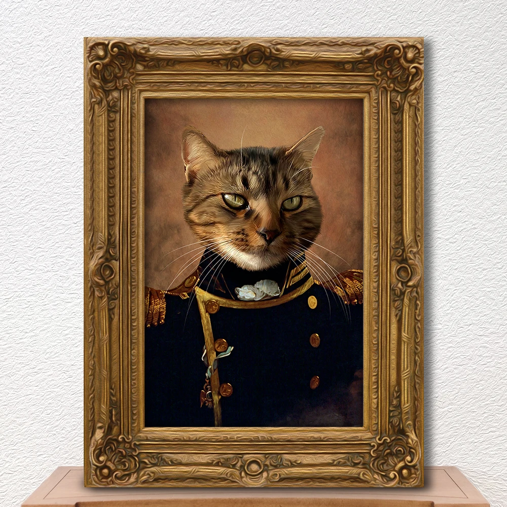 The Admiral Pet Portrait