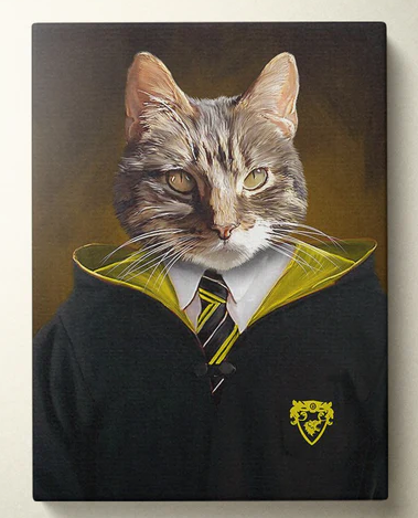 Custom Harry Potter Hufflepaw Portrait