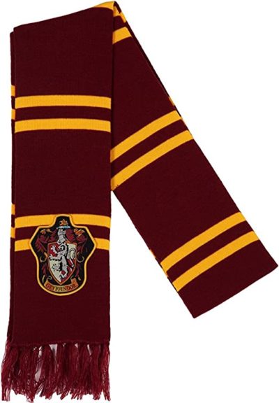 Harry Potter Gryffindor Patch Knit Scarf