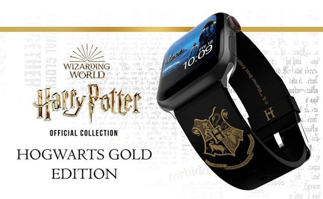 Harry Potter Hogwarts Gold Smartwatch Band