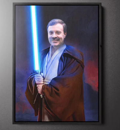 Custom Star Wars Lightforce Master Portrait