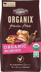 photo of Organix dog food from Castor & Pollux